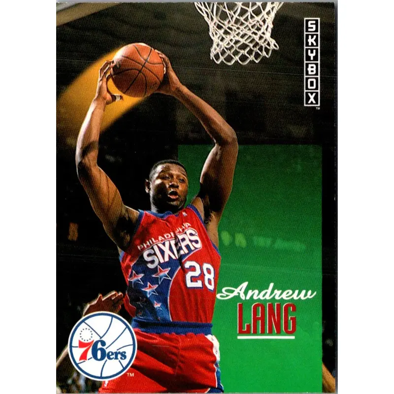 1992 SkyBox Andrew Lang #385