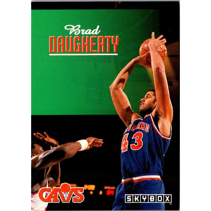 1992 SkyBox Brad Daugherty #39