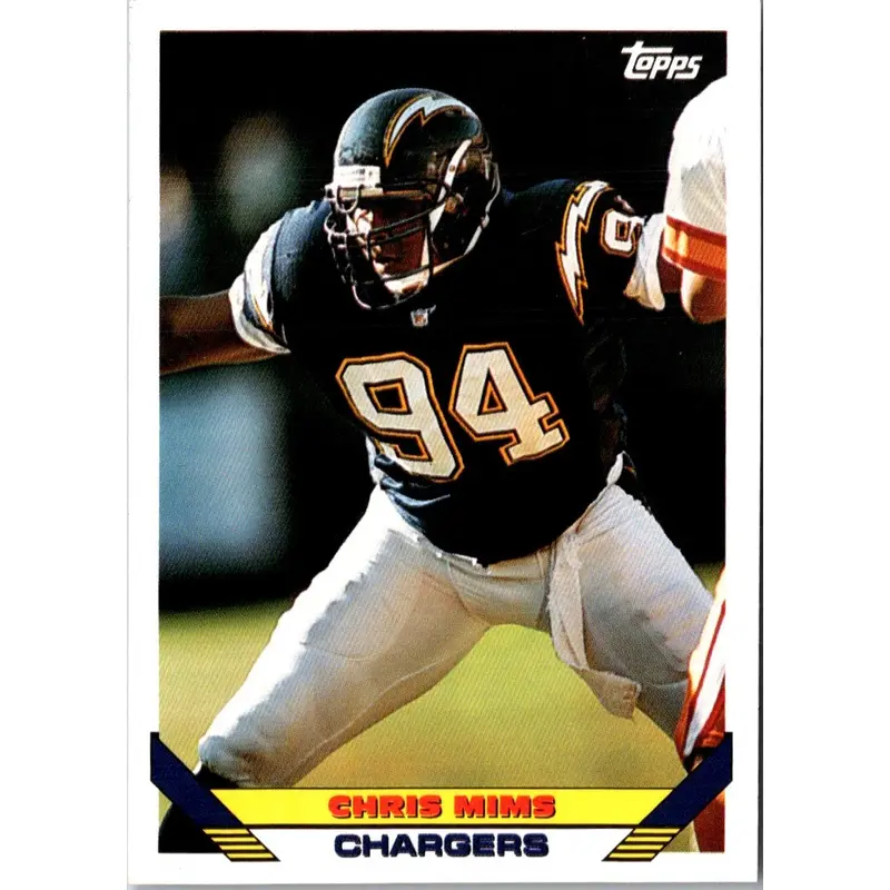 1993 Topps Chris Mims #544
