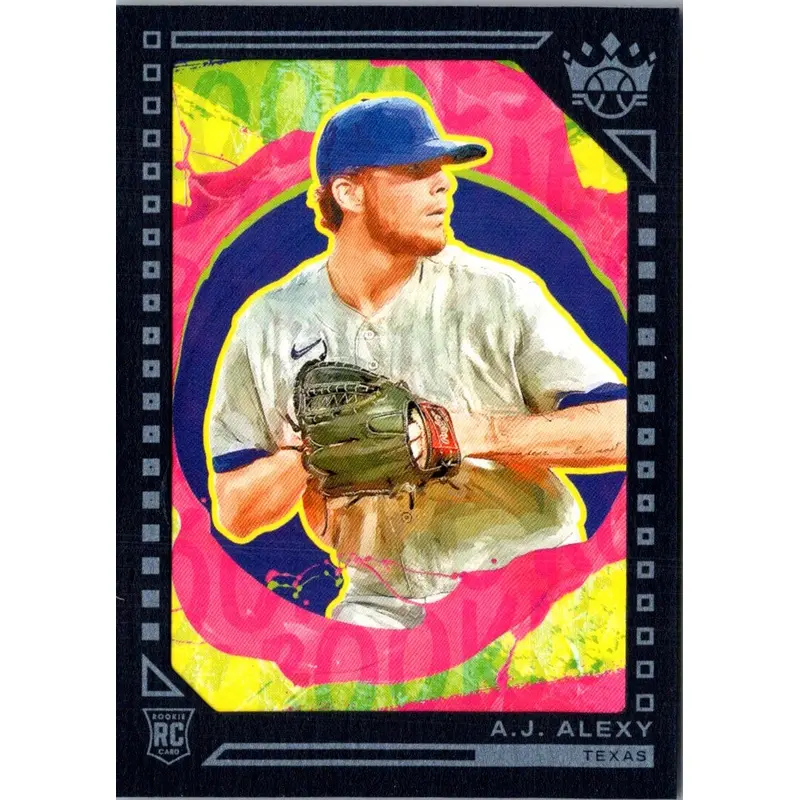 2022 Panini Diamond Kings Blue A.J. Alexy #152