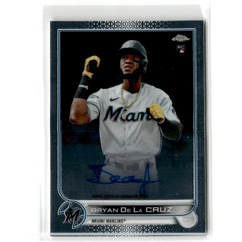 2022 Topps Gilded Collection Bryan De La Cruz #6 Rookie