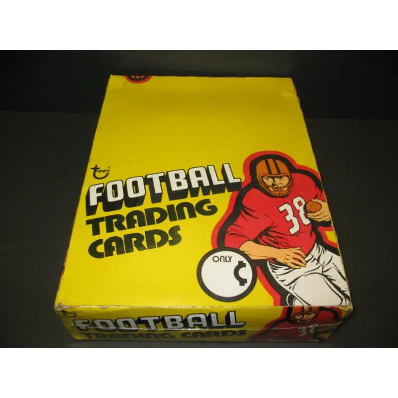 1974 Topps Football Unopened Rack Box