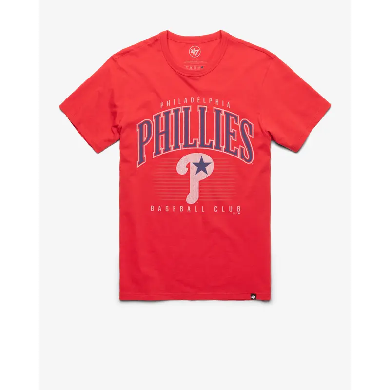 PHILADELPHIA PHILLIES COOPERSTOWN DOUBLE HEADER '47 FRANKLIN TEE