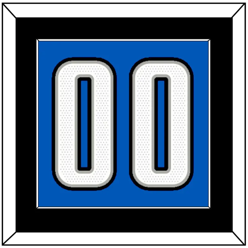 Orlando Number - Blue Statement (2019-2022) - Single Mat 3