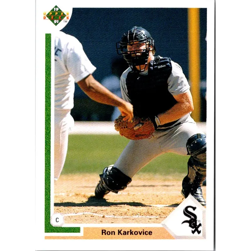 1991 Upper Deck Ron Karkovice #209