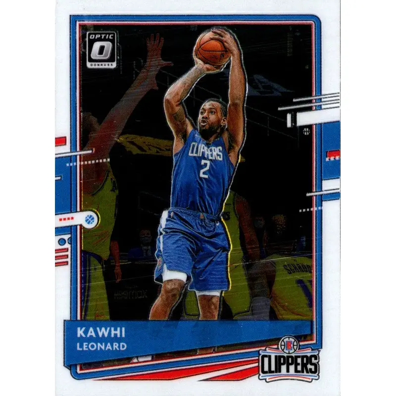2020 Donruss Optic Blue Kawhi Leonard #125
