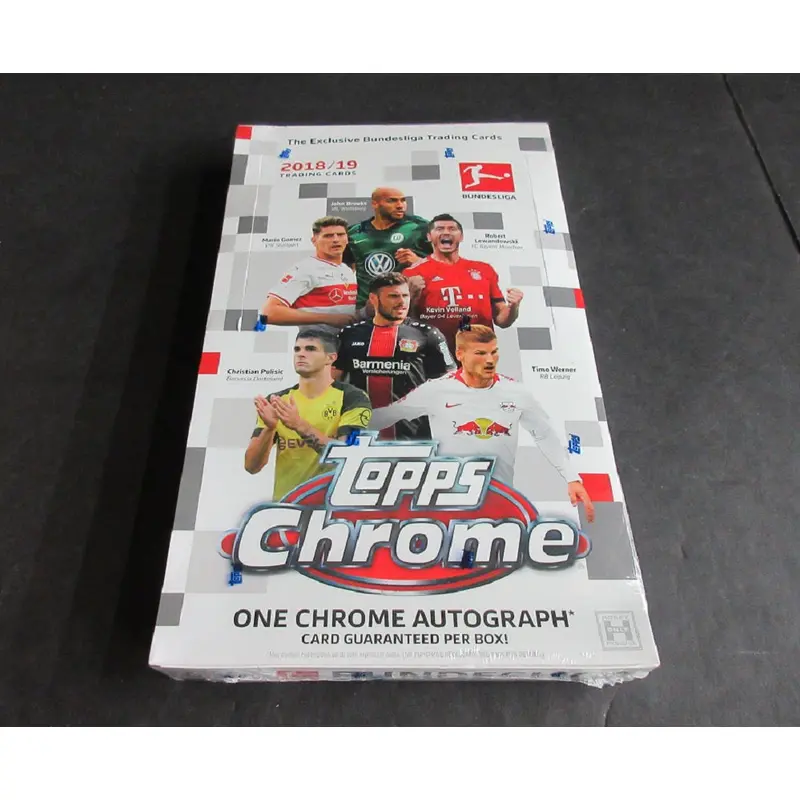 2018/19 Topps Chrome Bundesliga Soccer Box (Hobby) (18/4)