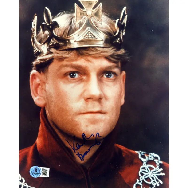 Kenneth Branagh Henry V Authentic Signed 8x10 Vertical Photo BAS #BR43879