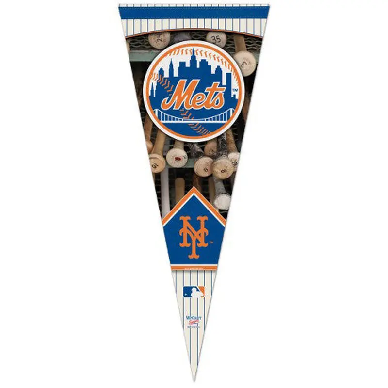 New York Mets "Batrack" Premium Felt Collector's Pennant - Wincraft