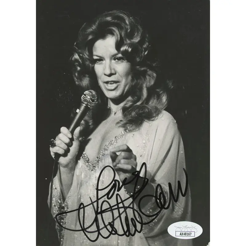 Vikki Carr Vocalist "Love" Authentic Signed 5x7 Photo Autographed JSA #AX48167