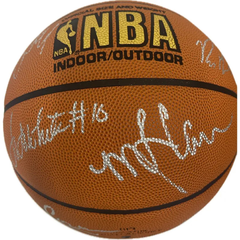 Boston Celtics Greats Signed Basketball PSA/DNA Autographed Celtics