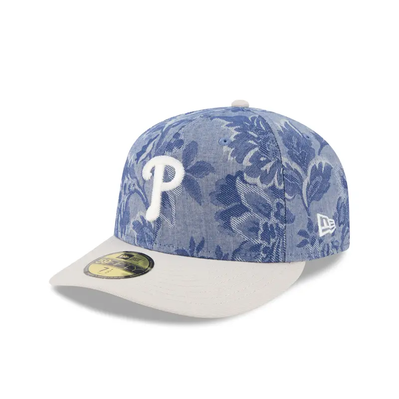 New Era - 59FIFTY Fitted Cap - Philadelphia Phillies - DENIM JAQUARD - Blue