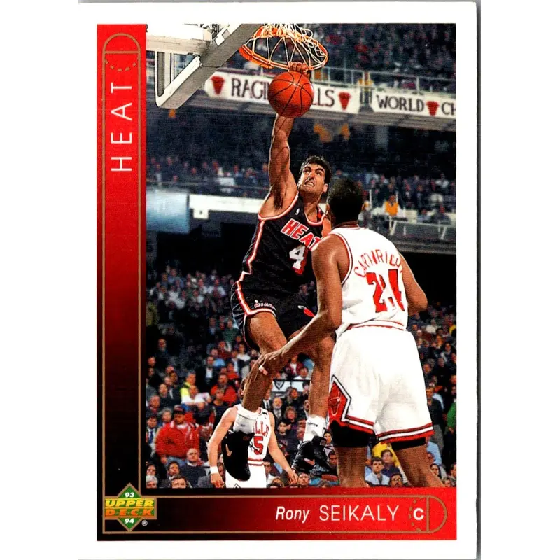 1993 Upper Deck Rony Seikaly #308