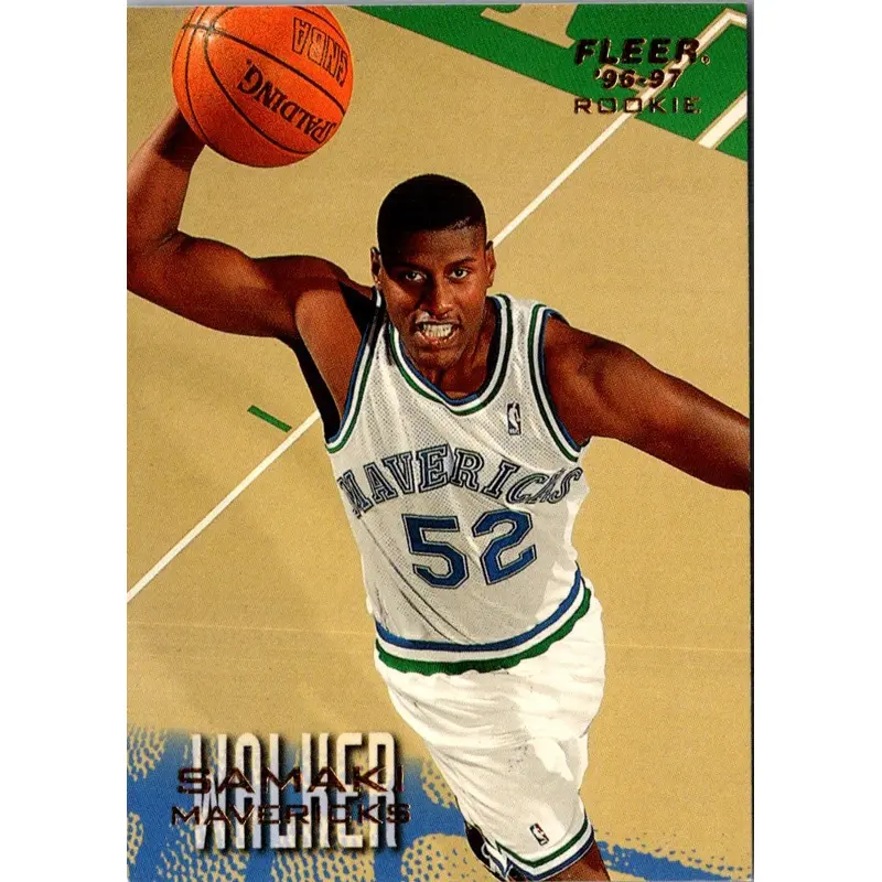 1996 Fleer Samaki Walker #174 Rookie