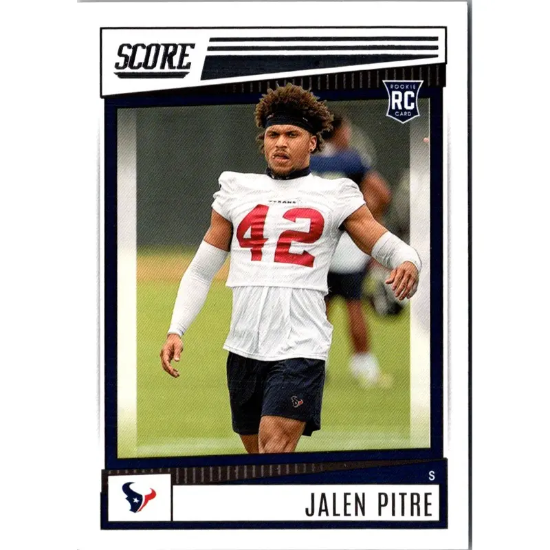 2022 Score Jalen Pitre #368 Rookie