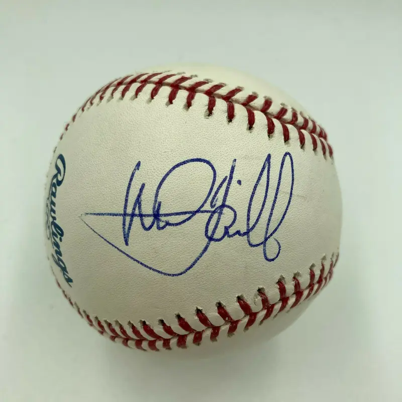 Mark Hamill Signed Major League Baseball Luke Skywalker Star Wars JSA COA RARE