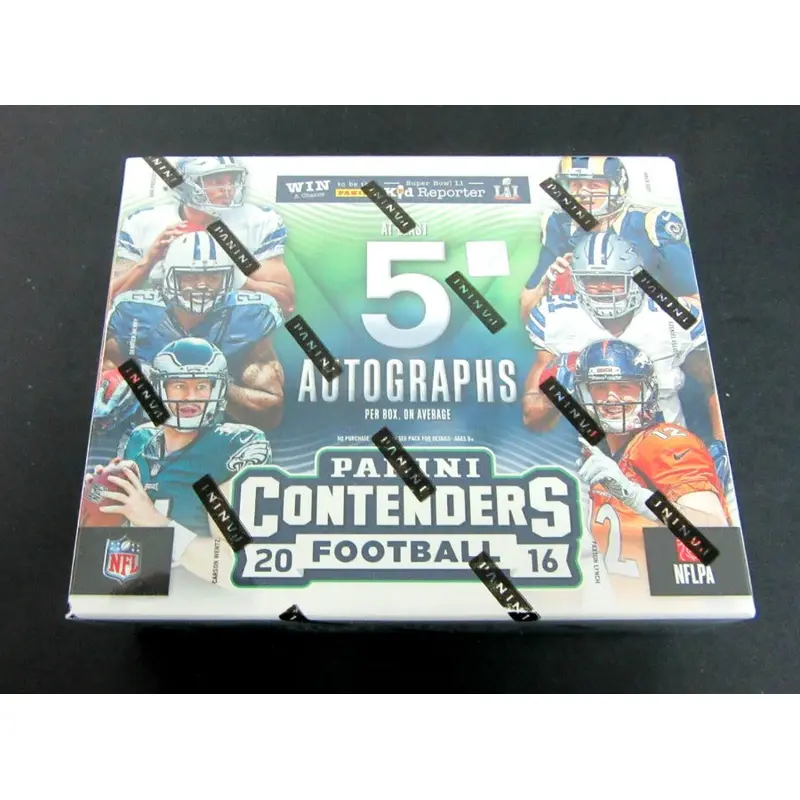 2016 Panini Contenders Football Box (Hobby)  24/5