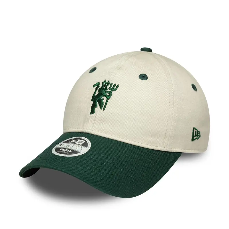 Manchester United FC Womens Contrast Cream 9TWENTY Adjustable Cap