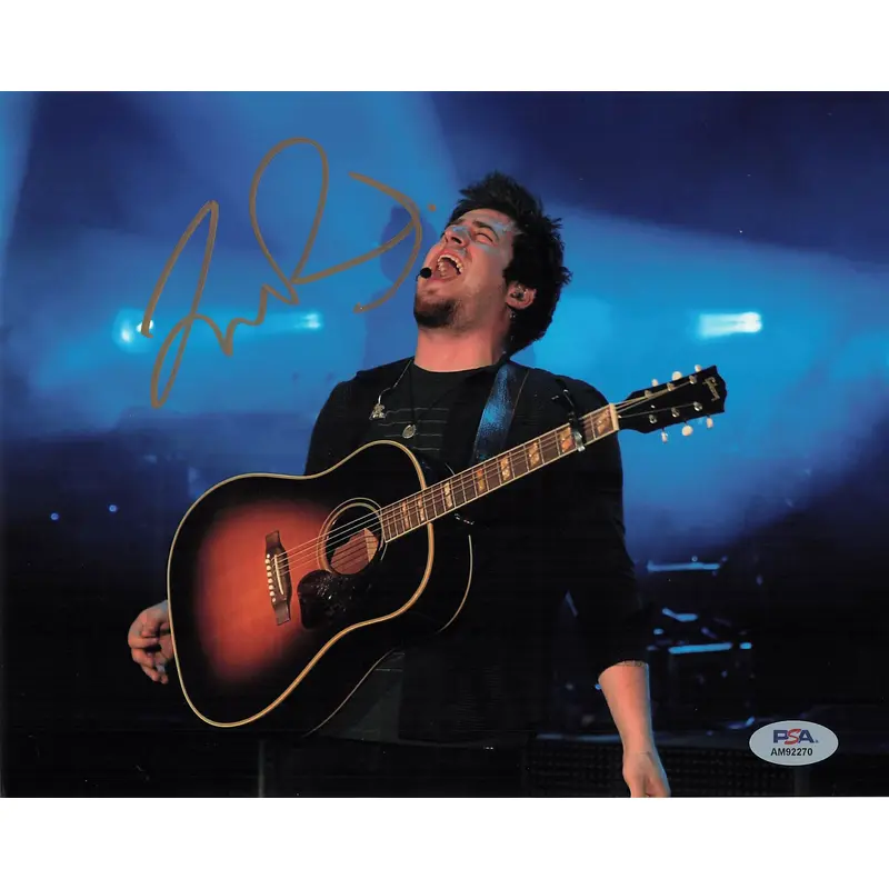 Lee DeWyze signed 8x10 photo PSA/DNA Autographed