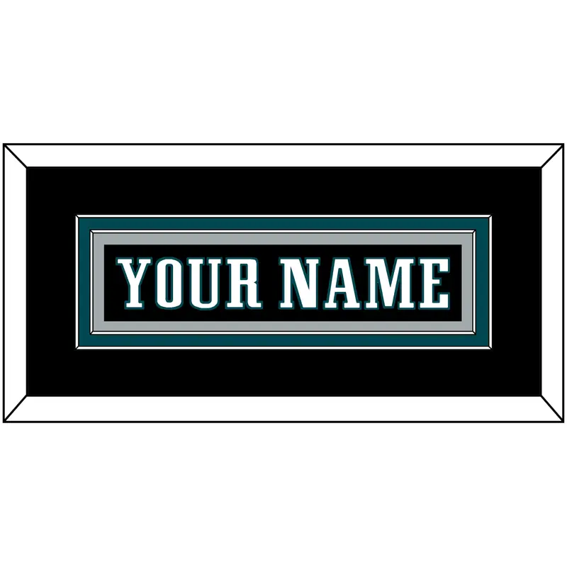 Philadelphia Nameplate - Alternate Black - Double Mat 3