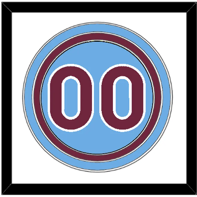 Philadelphia Number - Road Powder Blue (1973-1986) - Triple Mat 1