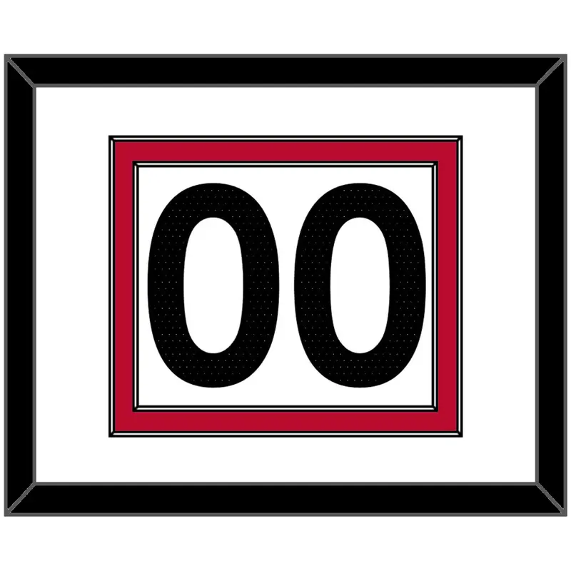 Toronto Number - White Association (2015-2020) - Double Mat 1