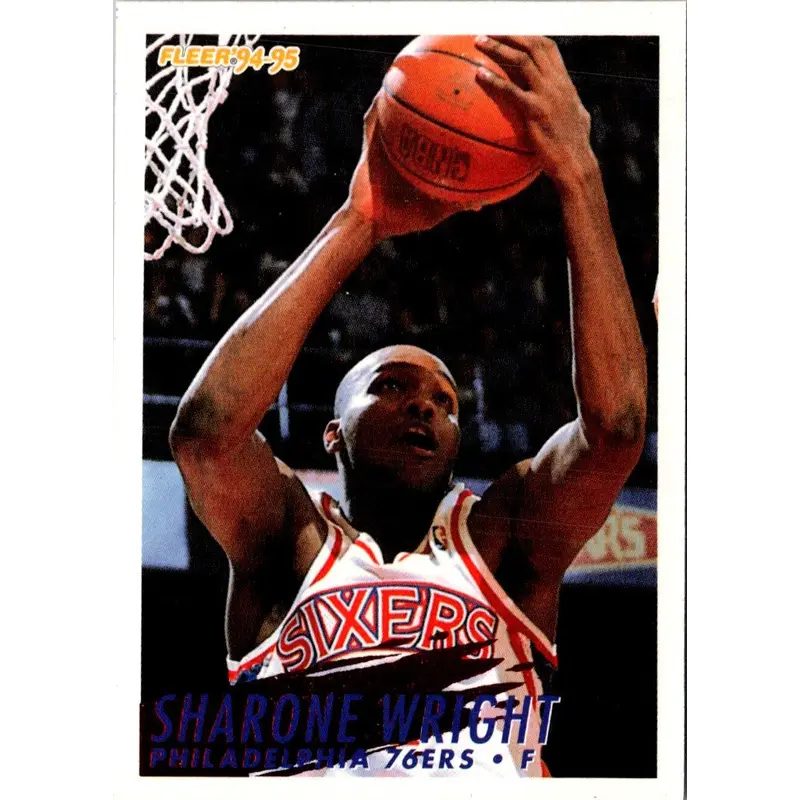 1994 Fleer Sharone Wright #347 Rookie