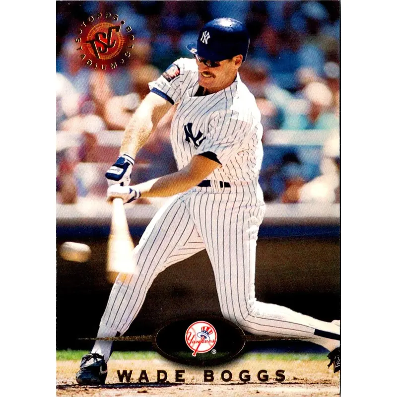 1995 Topps Stadium Club First Day Issue Wade Boggs #85