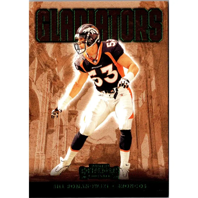 2022 Panini Contenders Gladiators Bill Romanowski #GLD-BRO