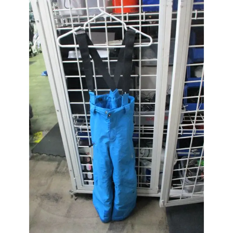 Used Spyder Snow Pants w/ Suspenders Youth Size 10 - small stain & hole
