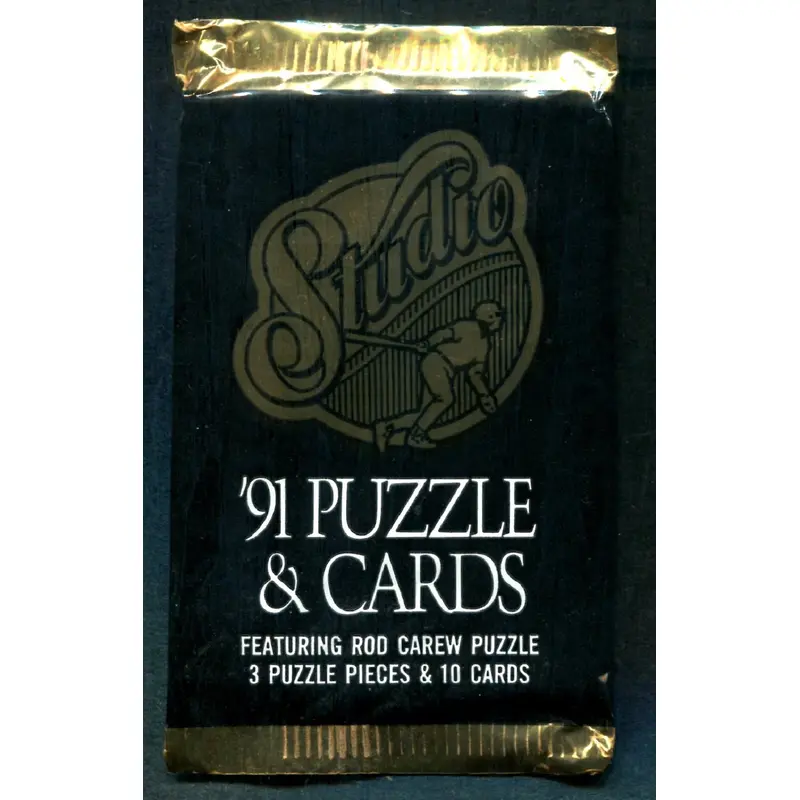 1991 Leaf Studio Baseball Unopened Pack