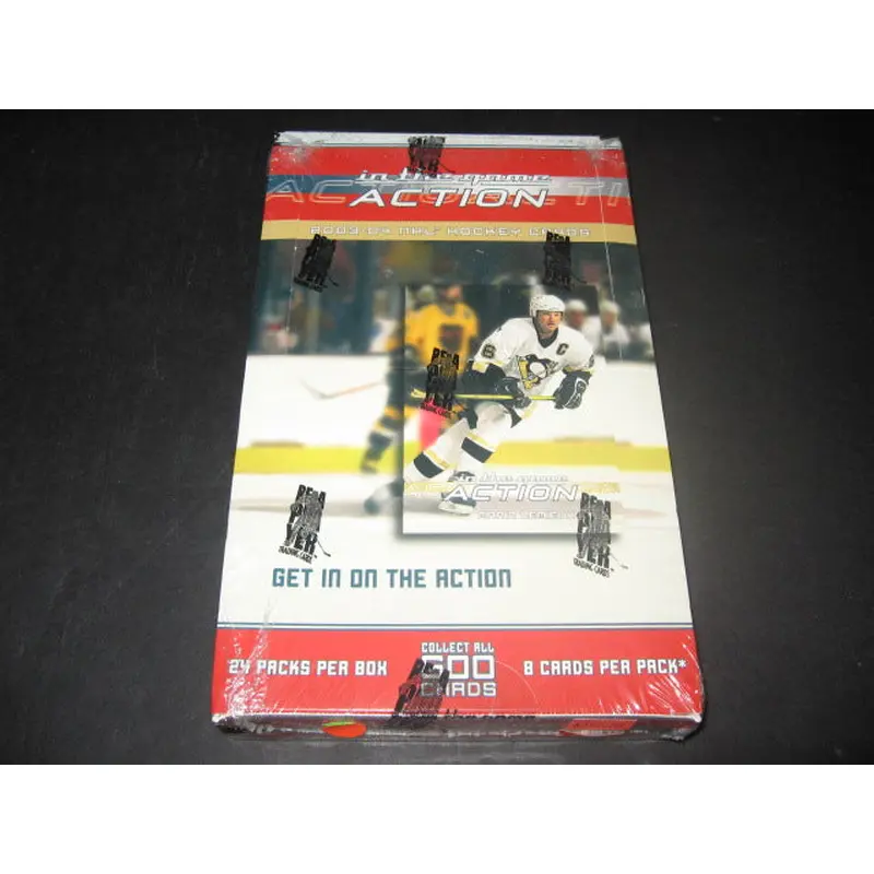 2003/04 ITG In The Game Be A Player In The Game Action Hockey Box
