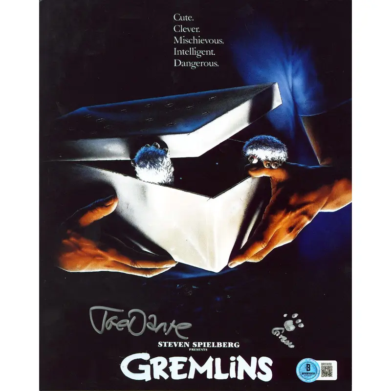 Joe Dante Gremlins "Gizmo" Authentic Signed 8x10 Vertical Photo BAS #BR53050