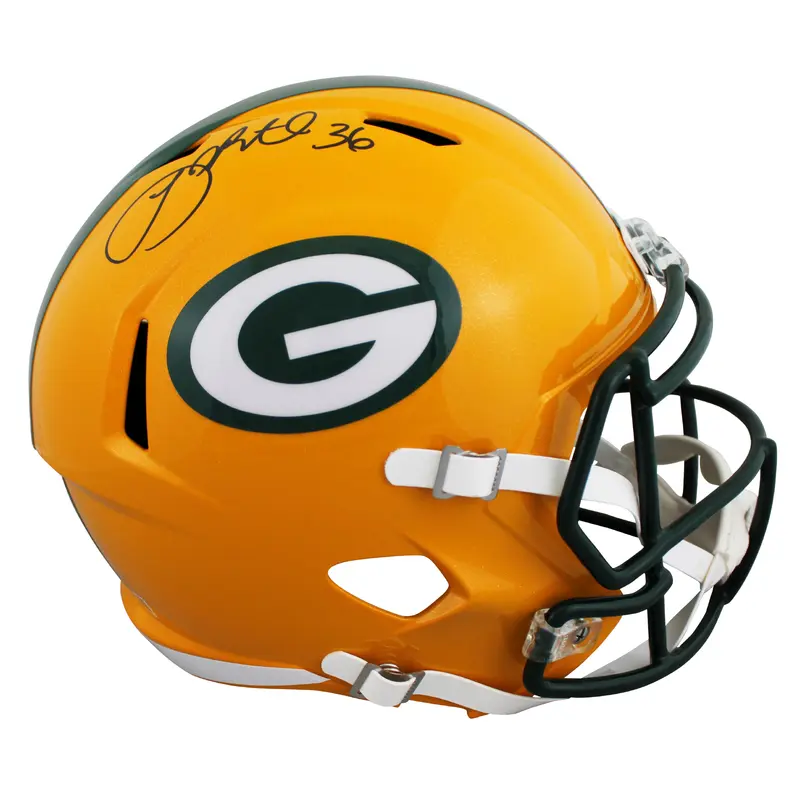 Packers LeRoy Butler Authentic Signed Full Size Speed Rep Helmet BAS Witnessed