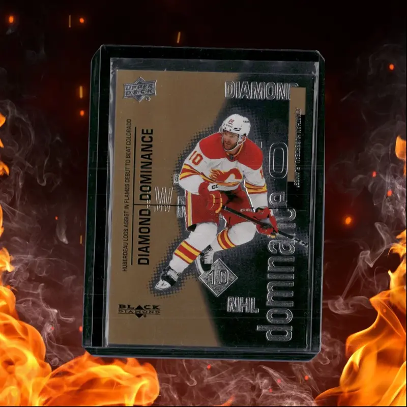 2022-23 Upper Deck Jonathan Huberdeau Black Diamond Dominance 0595/1000 #DD-7