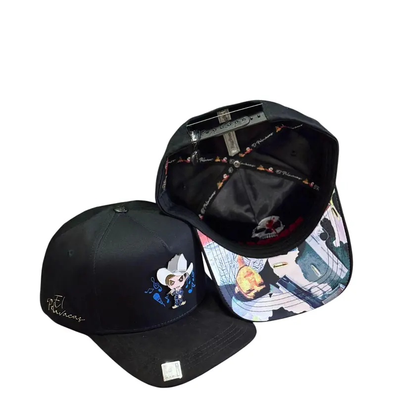 BIGG BOSS MENS BLACK SNAPBACK HAT BBMUSICO BLK