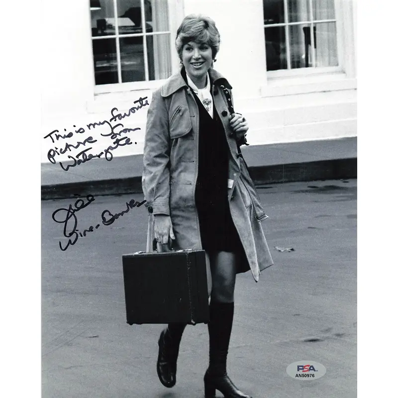 Jill Wine-Banks Signed 8x10 photo PSA/DNA Autographed Lawyer
