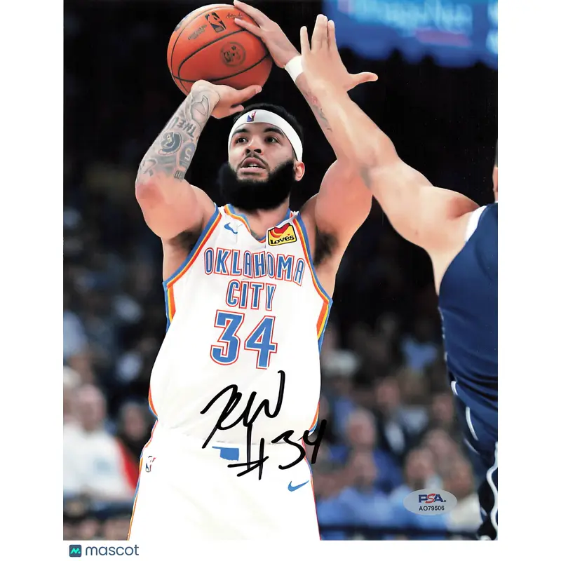 Kenrich Williams Signed 8x10 Photo PSA Oklahoma City Thunder