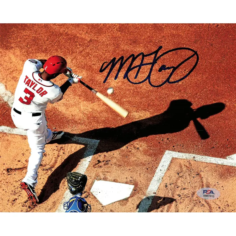 MICHAEL A. TAYLOR signed 8x10 photo PSA/DNA Autographed Washington Nationals
