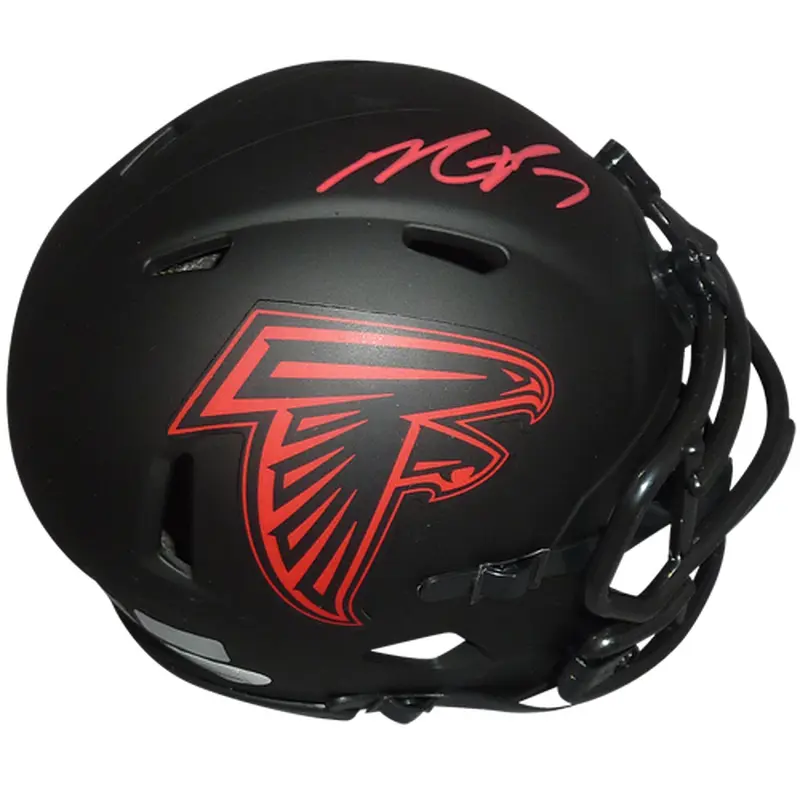 Michael Vick Autographed Atlanta Falcons (ECLIPSE Alternate) Mini Helmet - JSA
