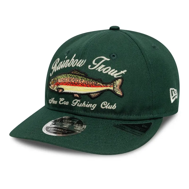 New Era - 9FIFTY Retro Crown Pre-Curved  - NE Outdoor - Dark Green