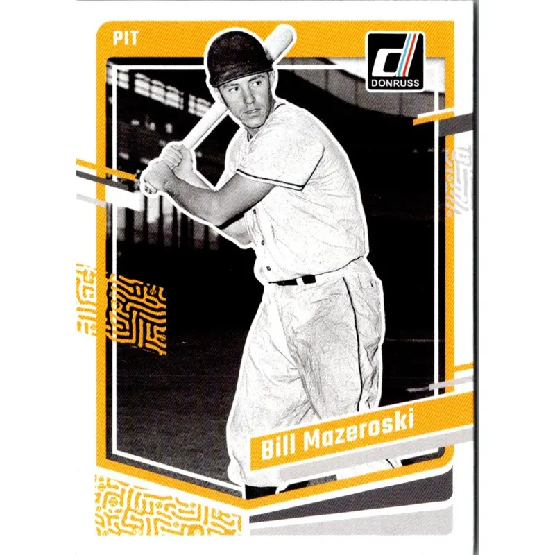 2023 Donruss Holo Orange Bill Mazeroski #198
