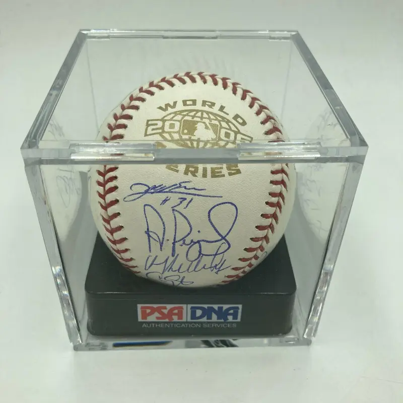 Stunning 2006 St. Louis Cardinals World Series Champs Team Signed Baseball PSA