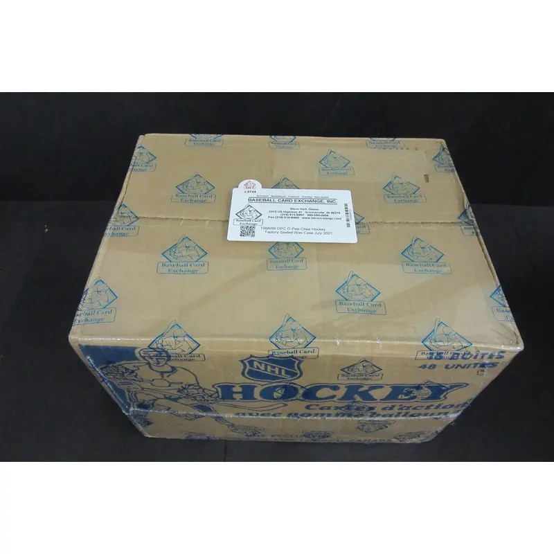 1988/89 OPC O-Pee-Chee Hockey Factory Sealed Wax Case (16 Box) (BBCE) (X0744)