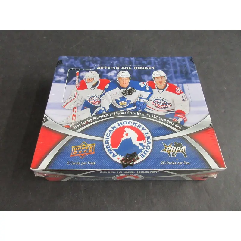 2015/16 Upper Deck AHL American Hockey League Hockey Box (Hobby) (20/5)