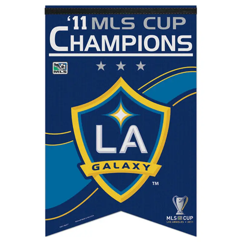Los Angeles Galaxy 2011 MLS Soccer Champions Commemorative Banner - Wincraft Inc.