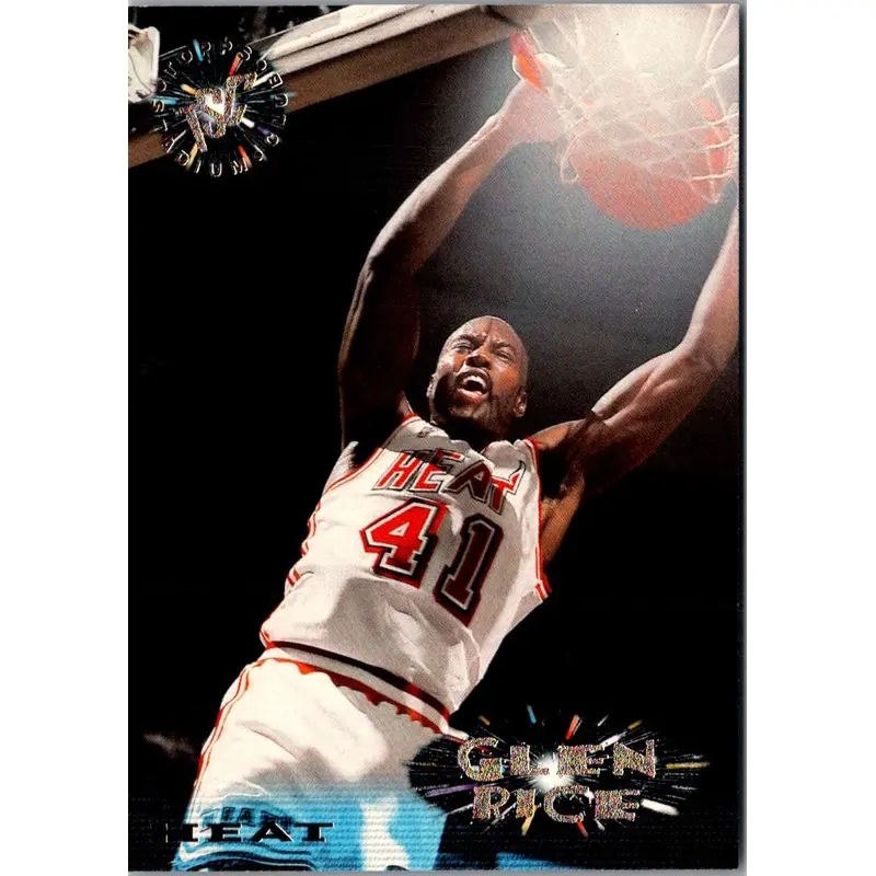 1995 Stadium Club Glen Rice #17