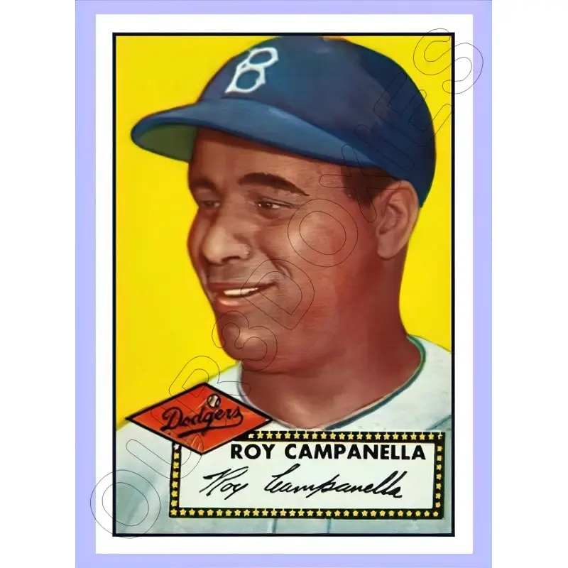 Roy Campanella 1952 Topps Reproduction Card - 4029