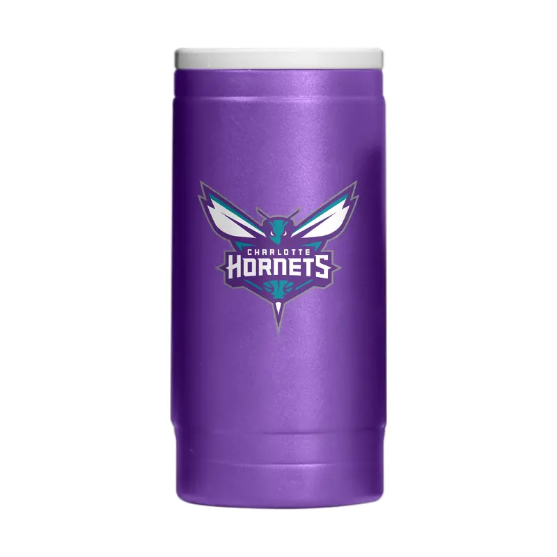 Charlotte Hornets 12oz Flipside Powdercoat SlimCan Coolie