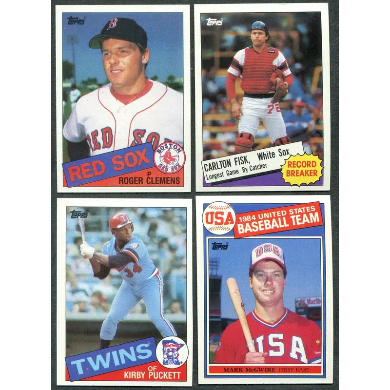 1985 Topps Baseball Complete Set NM (792) (24-655)